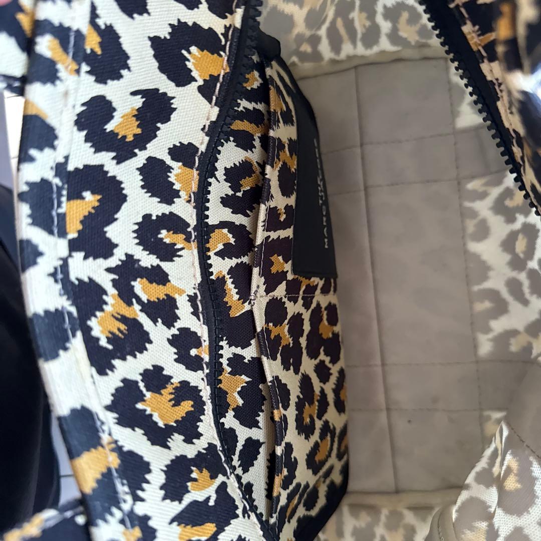 MARC JACOBS ヒョウ柄トートバッグ