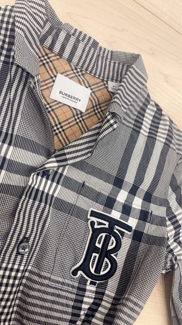 Burberry キッズ　チェックワンピース　120cm バーバリー