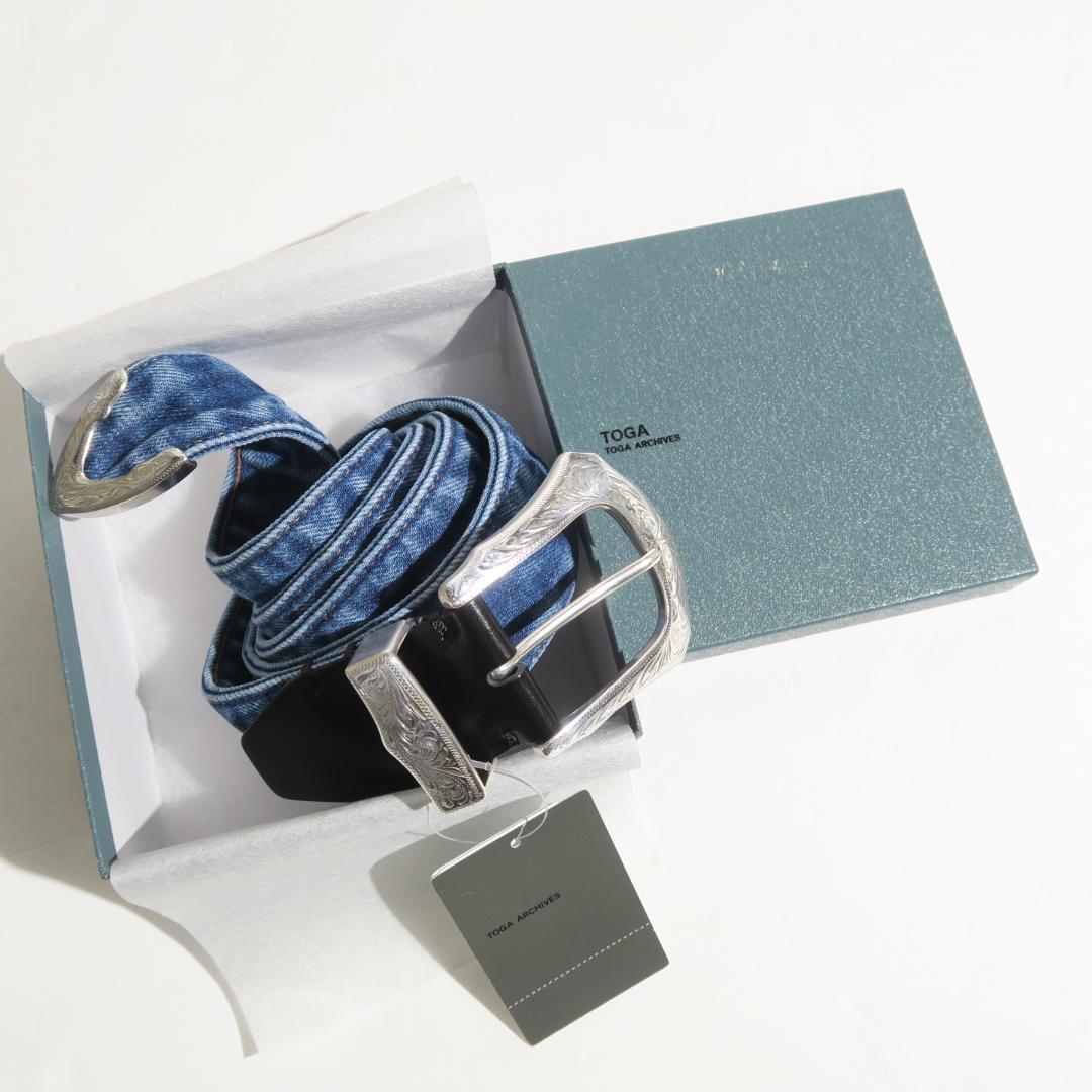 TOGA L BUCKLE BELT メタルバックルベルト