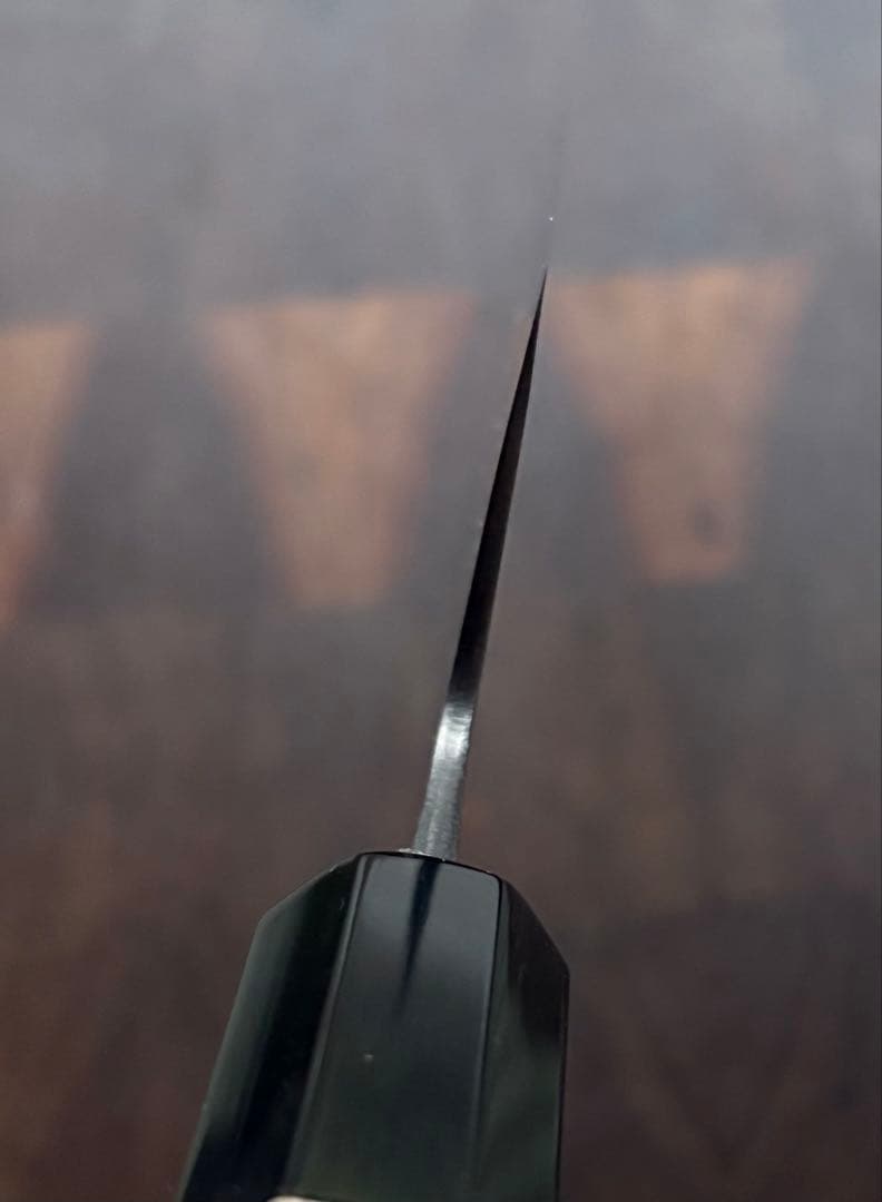 日野浦　睦　味方屋　切付　文化(三徳) 180mm 6寸　包丁　白鋼　和包丁　霞