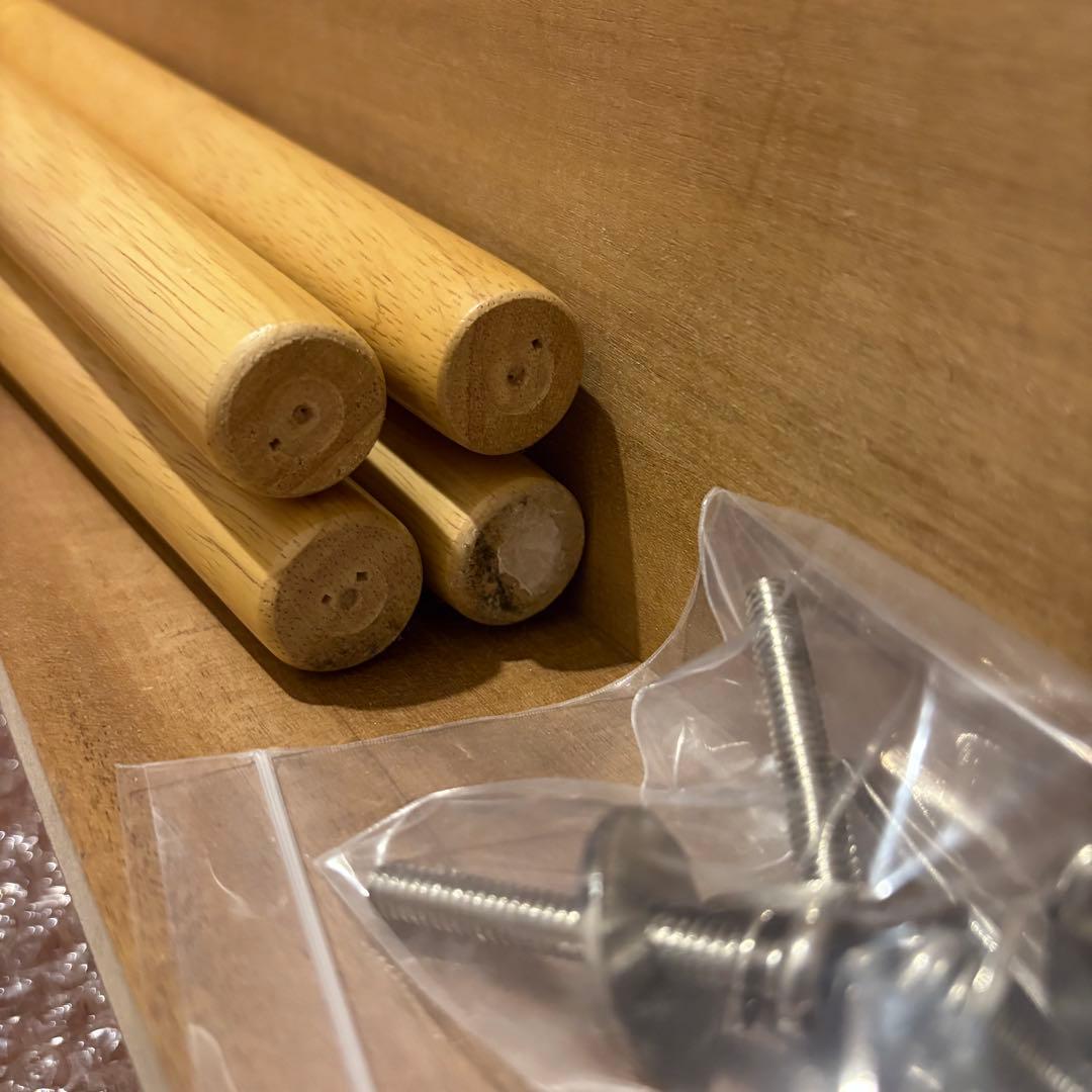 120x80 長方形 簡単セルフ組立て 匿名配送