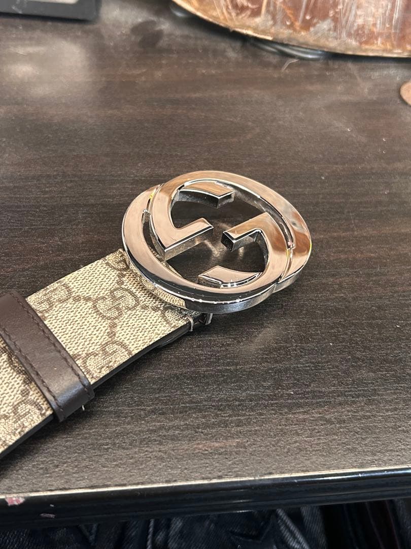 美品❗️早い者勝ちGUCCI GGパターン ベルト