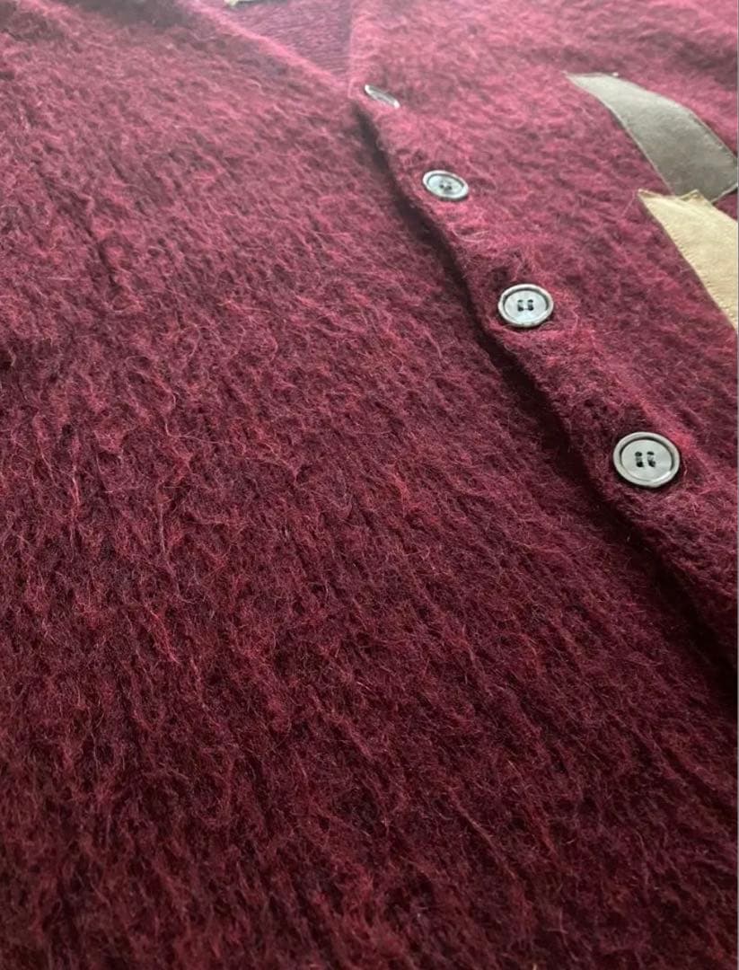 60s mohair cardigan モヘアカーディガン Lサイズ