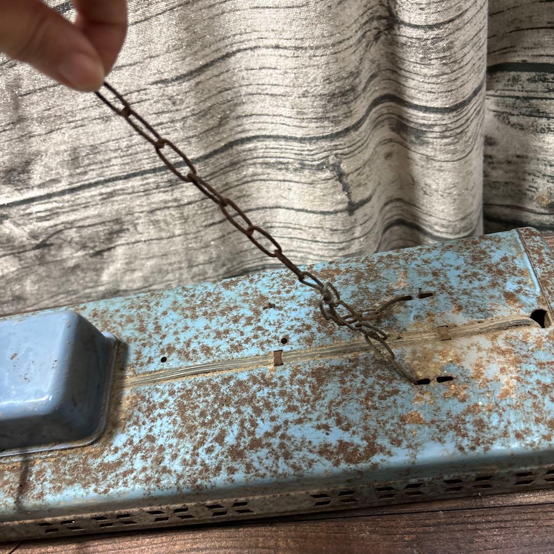 【ジャンク】ナショナル　昭和レトロ 蛍光灯 角形ランプ