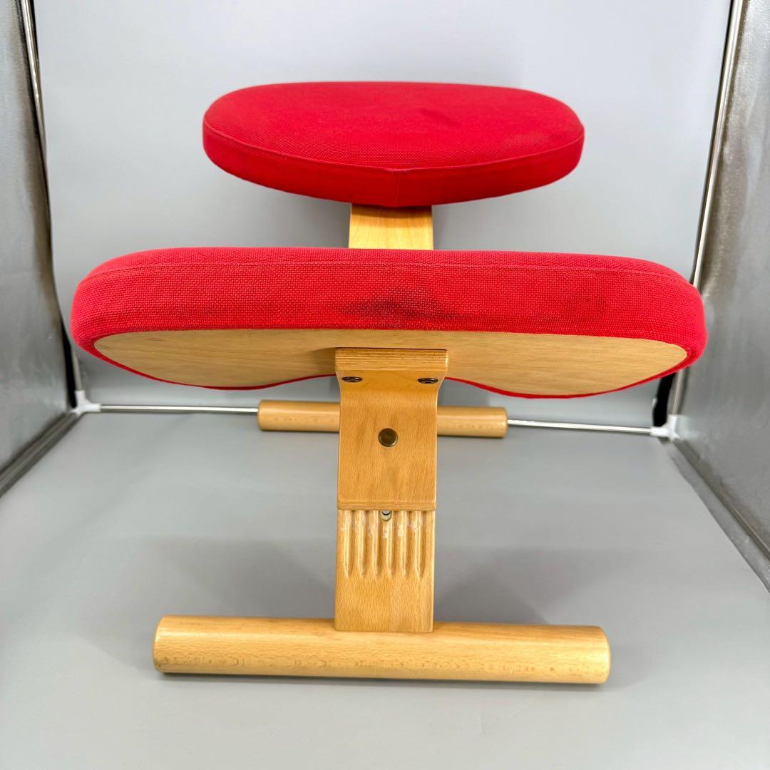 バランスイージー レッド sakamoto house 赤　バランスチェア