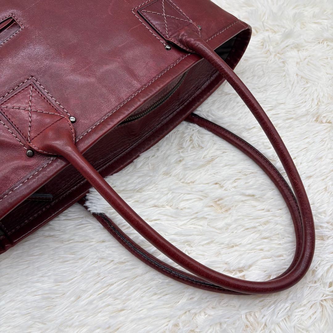 土屋鞄 セッション ビッグ トートバッグ 本革 ブラウン 肩掛け 通勤 A4