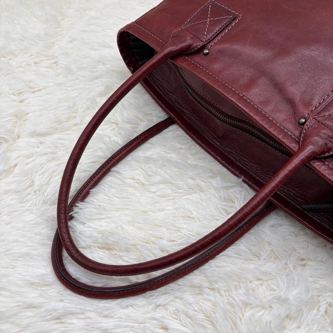 土屋鞄 セッション ビッグ トートバッグ 本革 ブラウン 肩掛け 通勤 A4