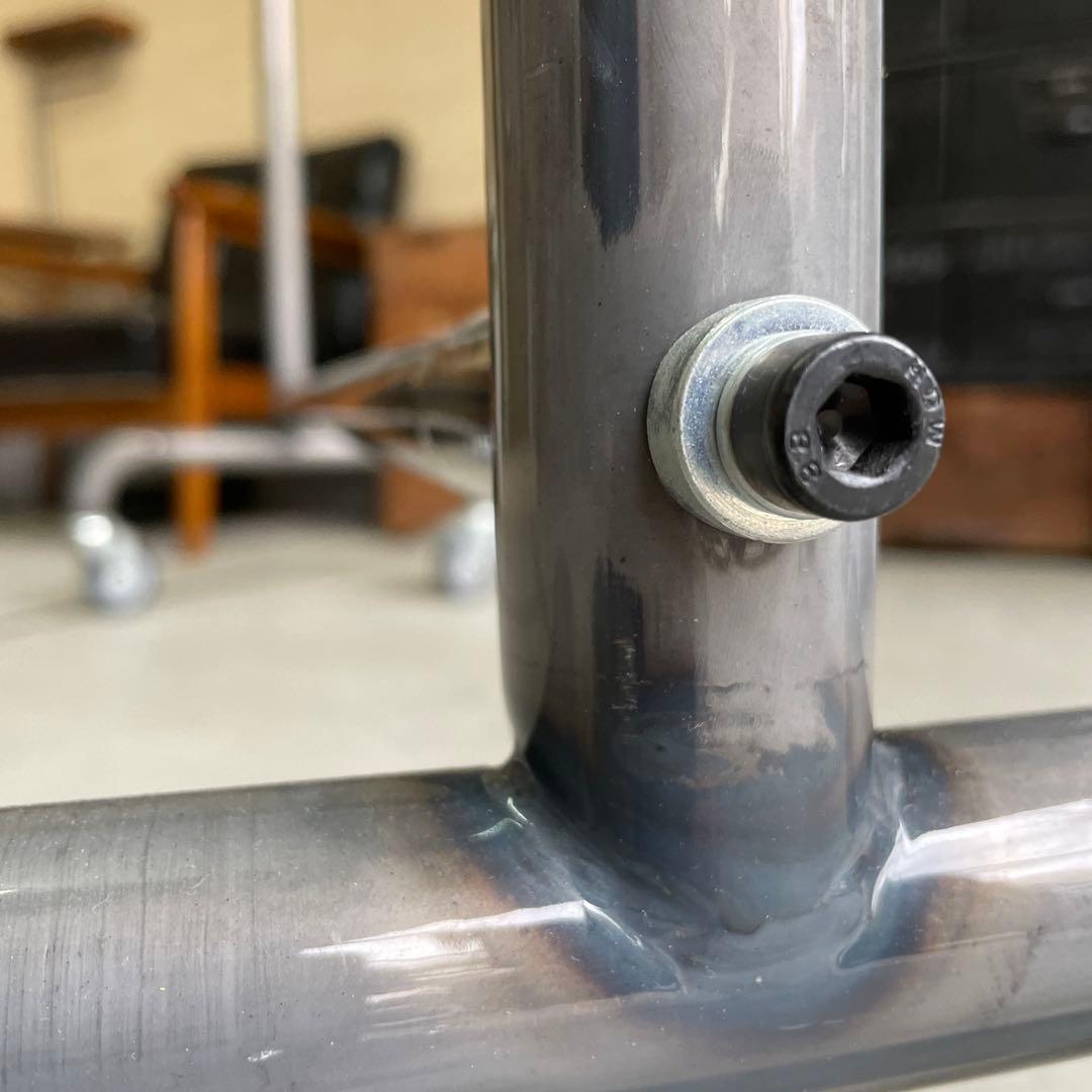 【残1】 インダストリアル シャビー 鉄製 配管 パイプ ハンガーラック 無骨