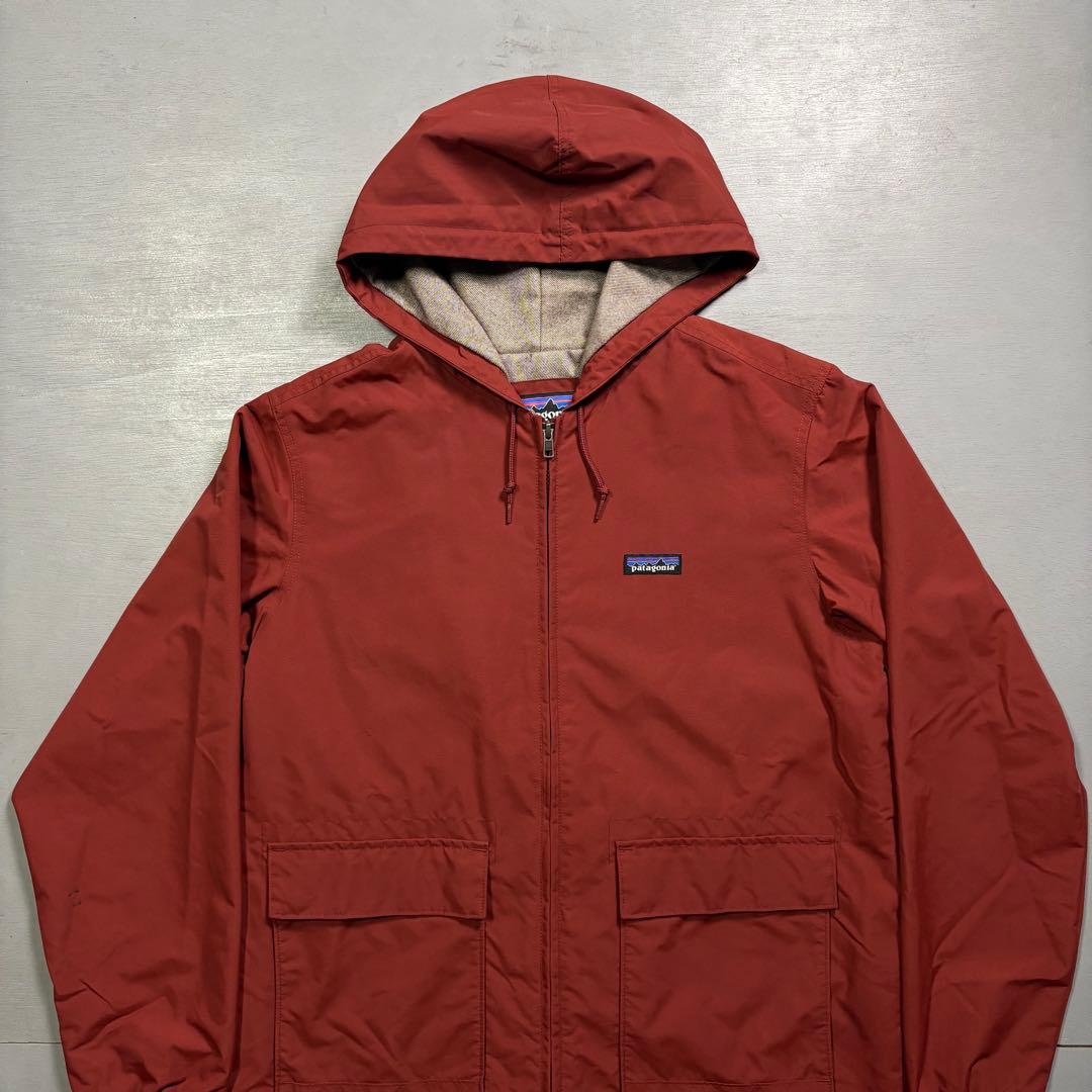 patagonia ラインドバギーズジャケット　エンジ　ボルドー　赤　M