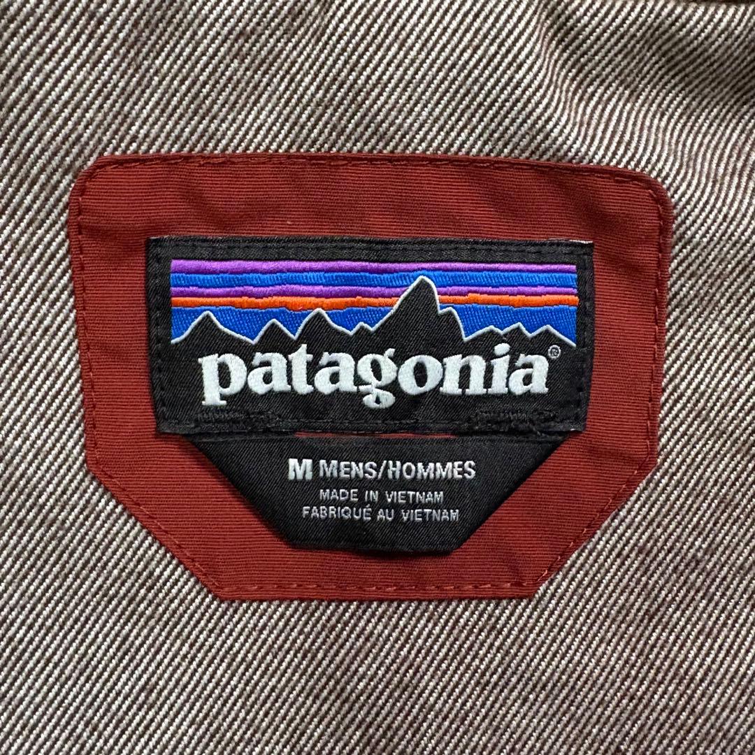 patagonia ラインドバギーズジャケット　エンジ　ボルドー　赤　M