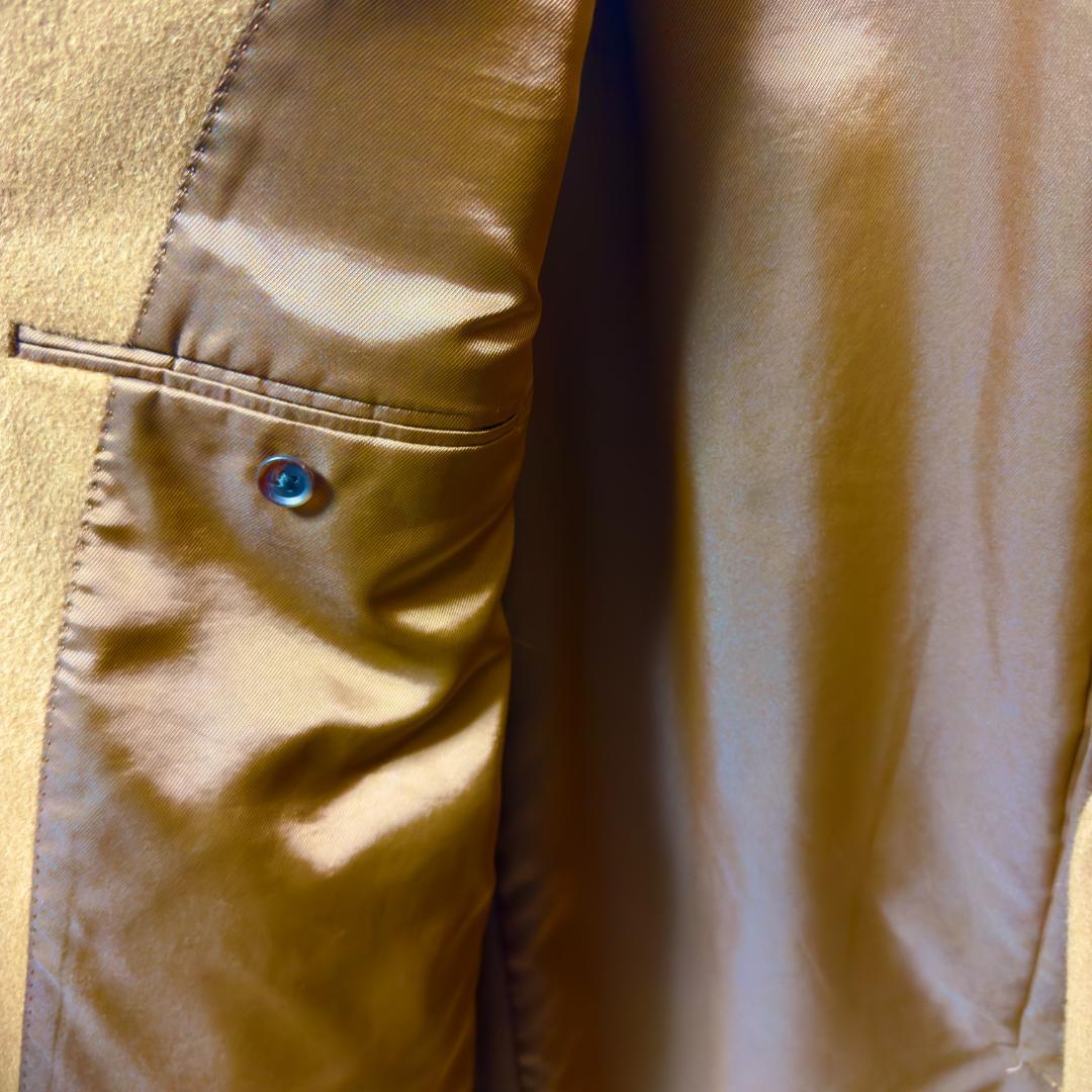 UNIQLO ユニクロ ウールカシミヤチェスターコート ブラウン XL