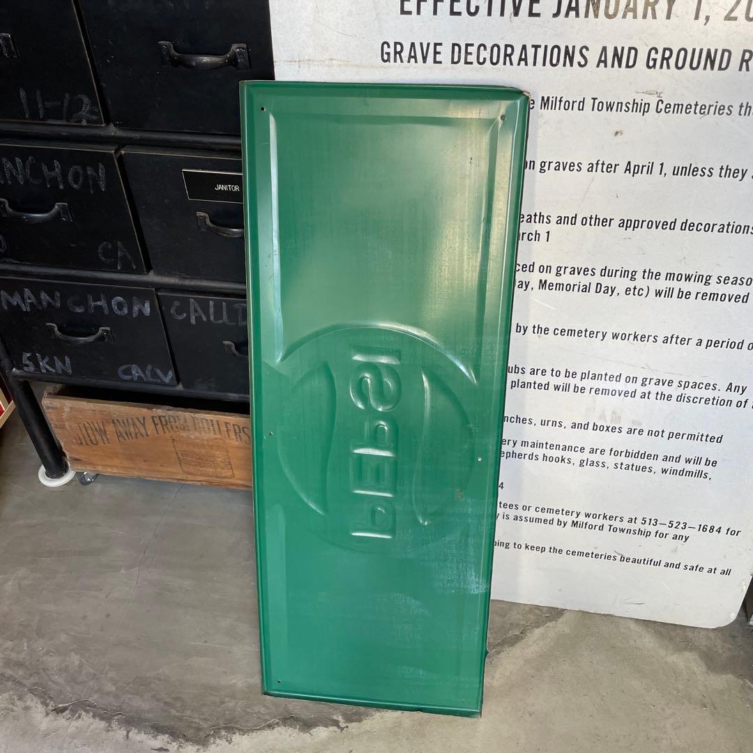 80's U.S.A vintage PEPSI COLA ペプシ サイン 看板