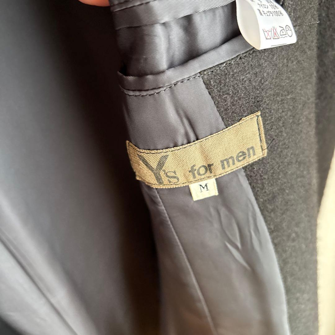 Y.S. for men ダブルブレスト チェスターコート M