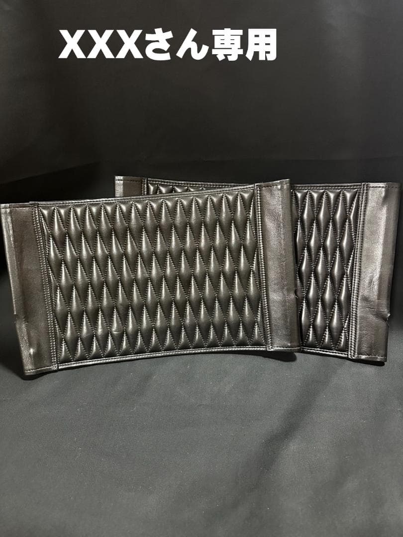 バックドロップレザー　 カーミットカスタムシート DIAJACKETブラック