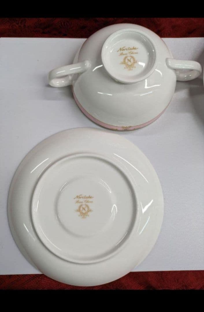 5客セット　✨美品新品✨ノリタケ　スープカップ　ボーンチャイナ　クラシカル