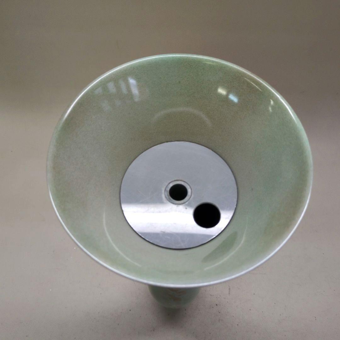 銅製花器　池坊好み　池坊花器