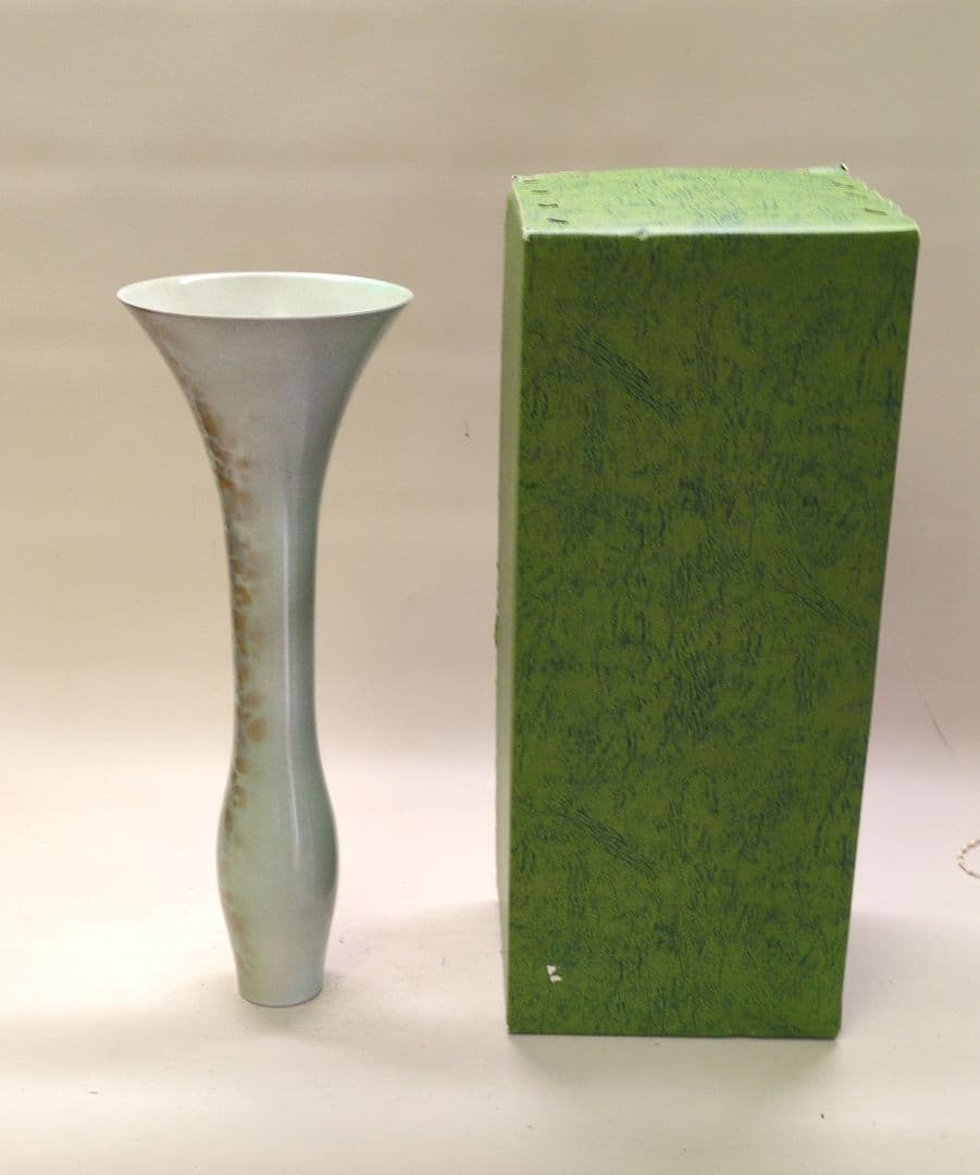 銅製花器　池坊好み　池坊花器