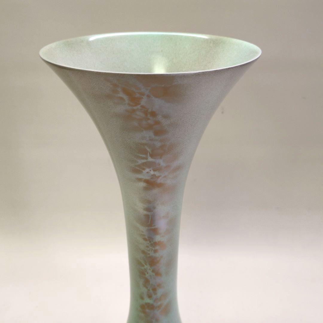 銅製花器　池坊好み　池坊花器