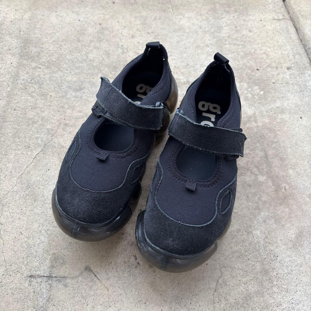 grounds / JEWELRY MARY JANE　BLK×BLK