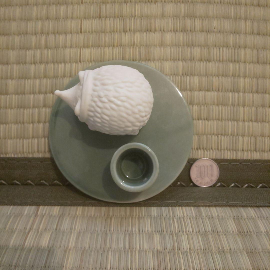 可愛いハリネズミ キャンドルホルダー