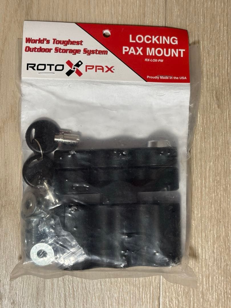 【未使用品】Rotopax ロトパックス 2ガロン + マウント(鍵付き)