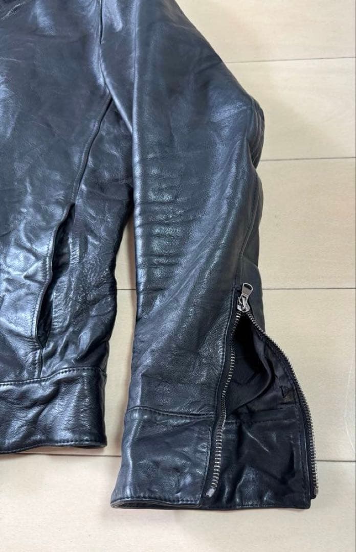 junhashimoto BIG ZIP INNER RIDERS ブラック