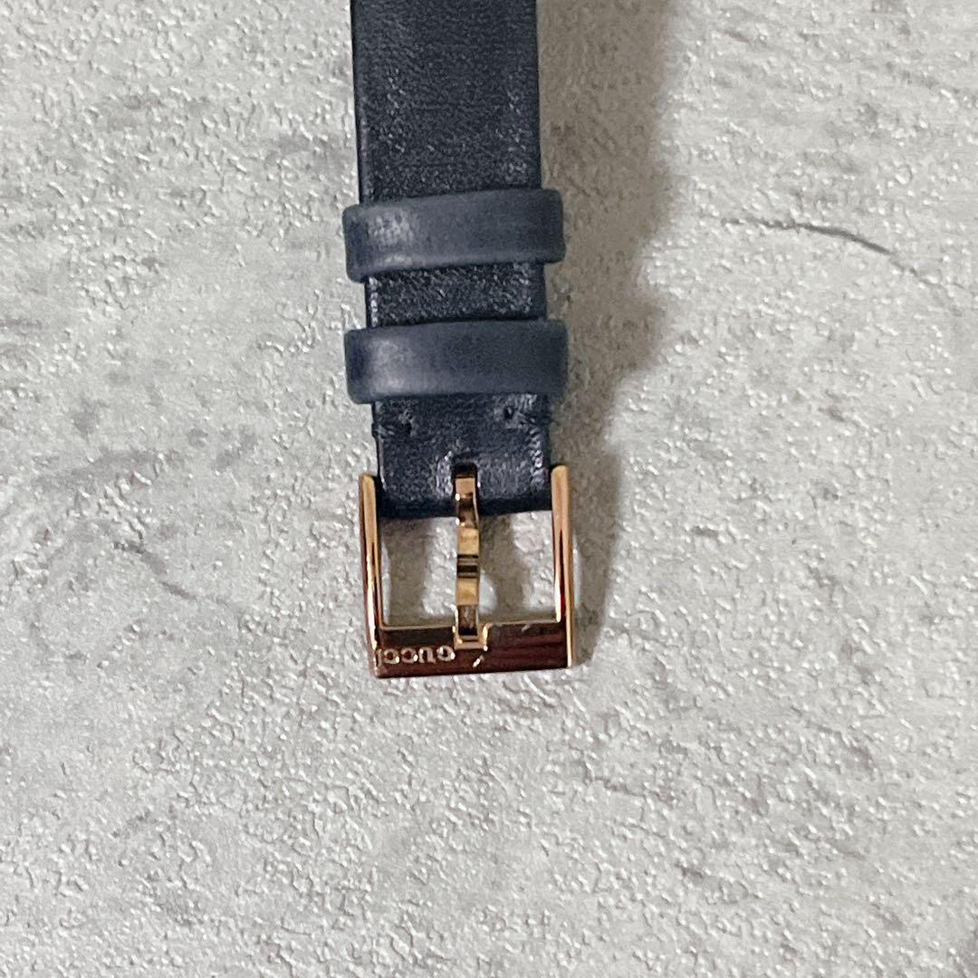 希少 GUCCI ディアマンティッシマ スモール 141.5 黒文字盤 腕時計