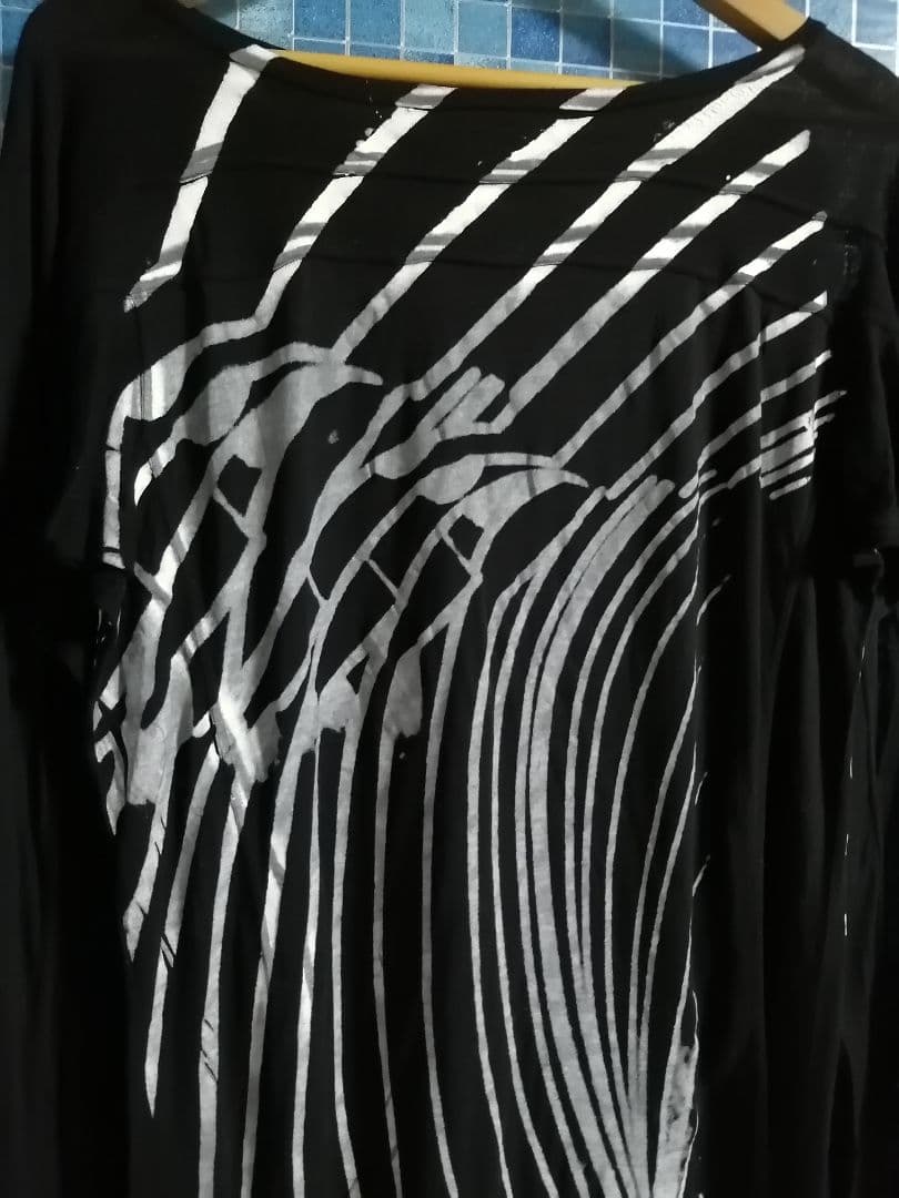 【黒 2013AW】即完売 JULIUS ガスマスク BIG ロンＴ カットソー