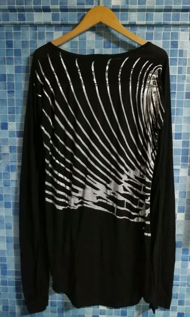 【黒 2013AW】即完売 JULIUS ガスマスク BIG ロンＴ カットソー