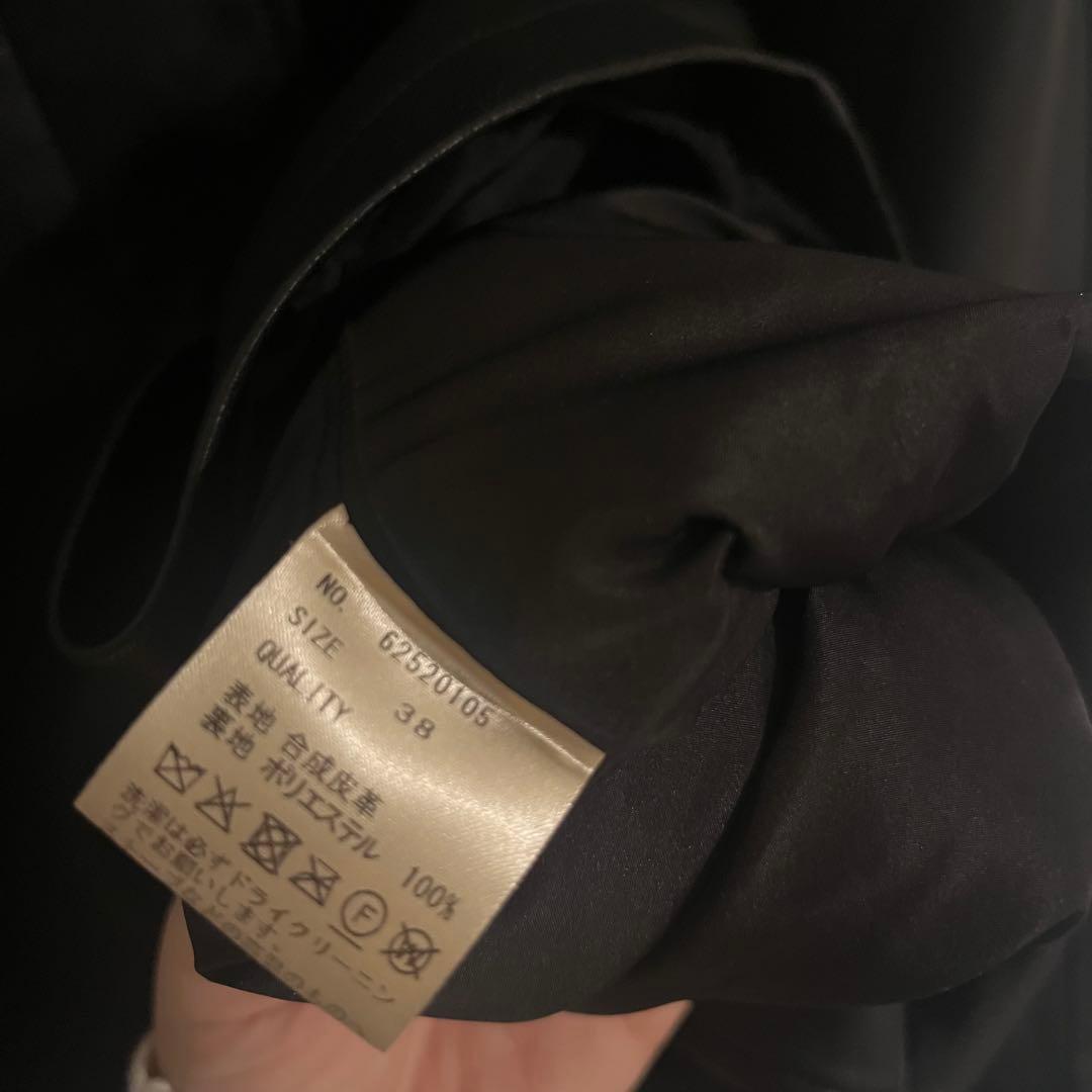 anuke アンヌーク Ecolether Over Jacket 38