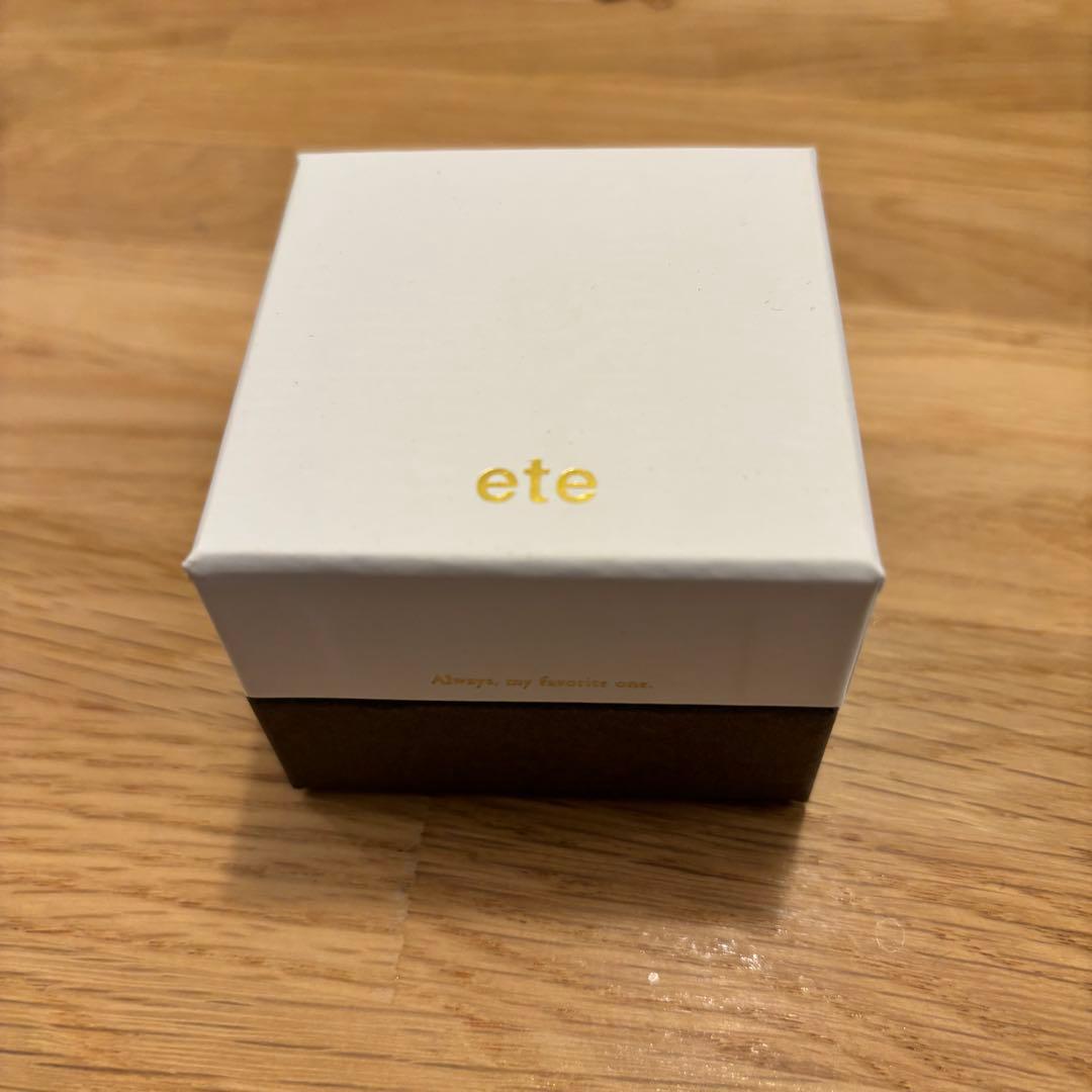 ete k10 ゴールドチェーンブレスレット サイズ調整可能