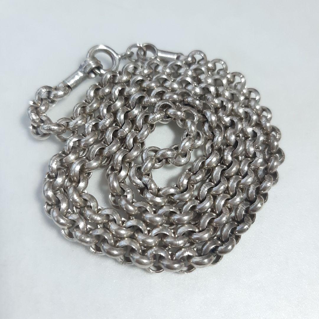 銀　チェーン　ネックレス　925　Silver　シルバー　n1