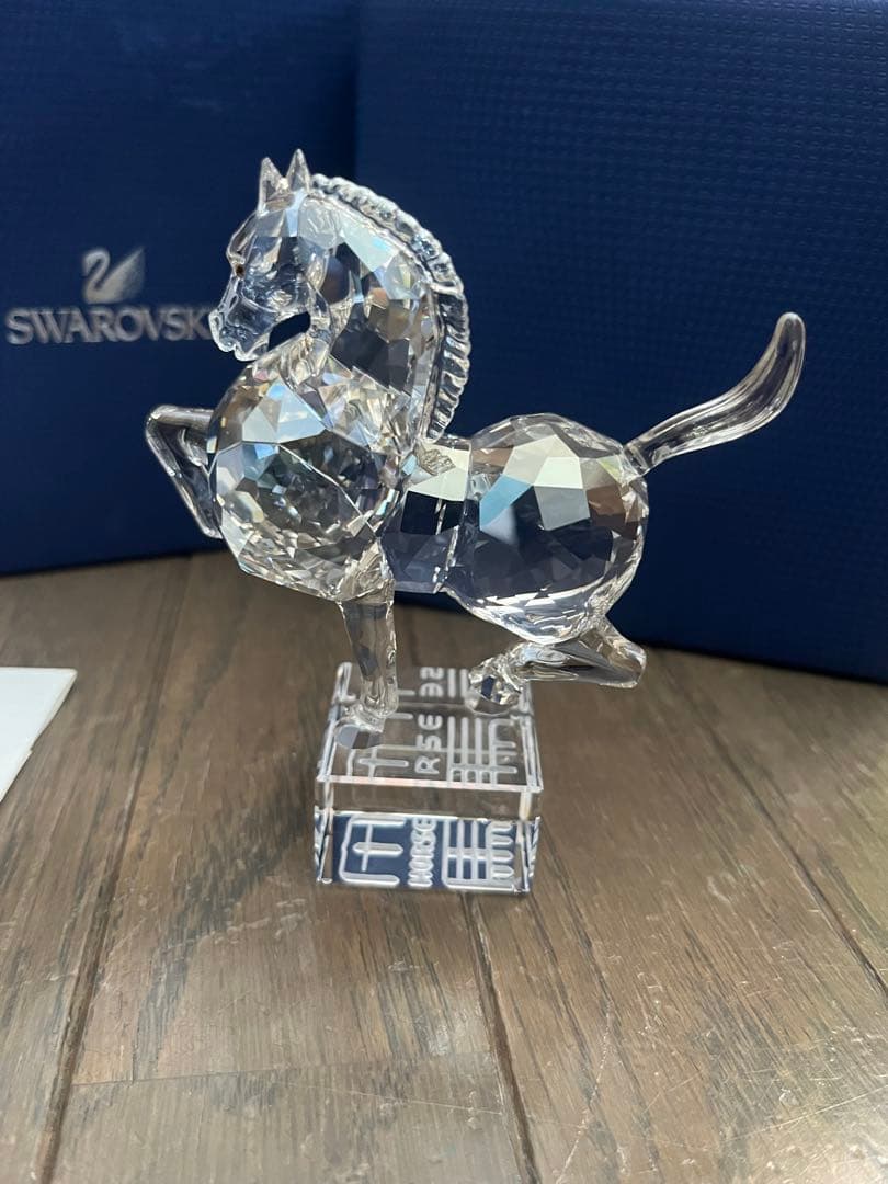 【廃盤】スワロフスキー クリスタル 馬 『Chinese Zodiac』