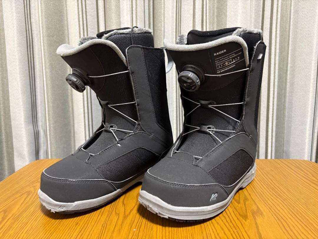 【美品】K2 スノーボードブーツ ブラック