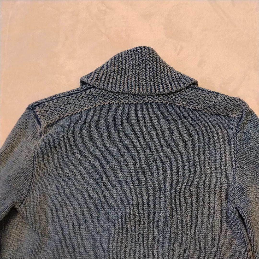 ✩Polo by RalphLauren【インディゴショールカラーカーディガン】