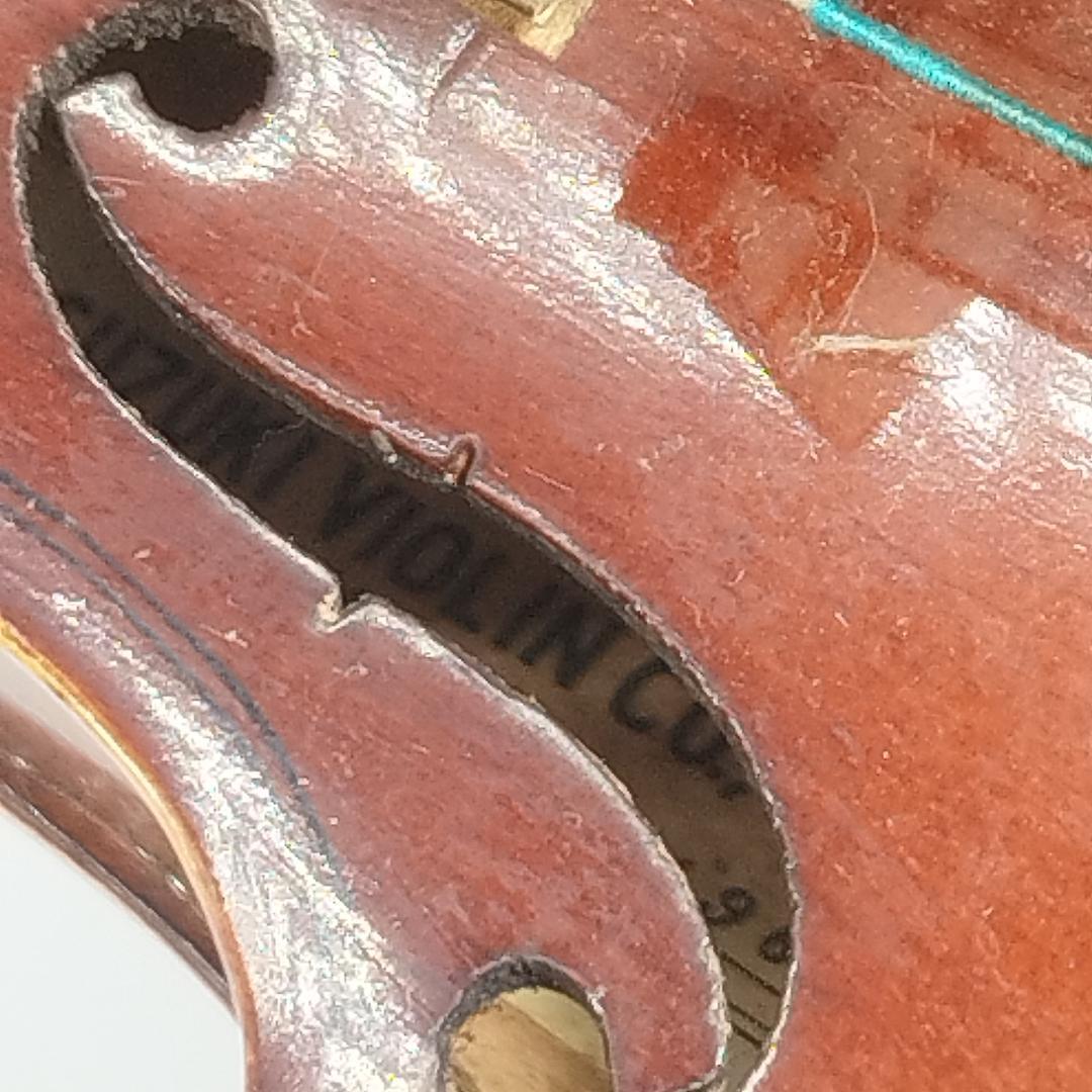 SUZUKI スズキ NO101 サイズ1/16 1964 バイオリン