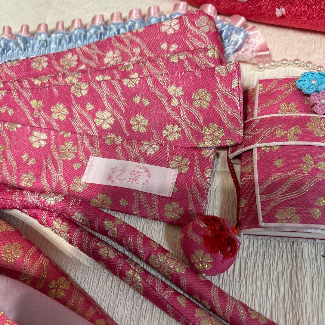 七五三　着物セット　7歳　ブランド乙葉　紫色　美品　フルセット