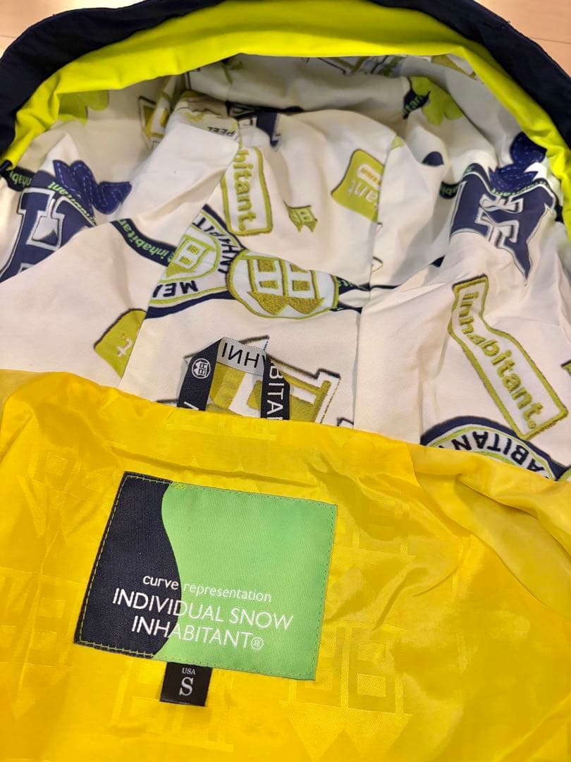 インハビタント　スノーボードウェア 上下セット Sサイズ