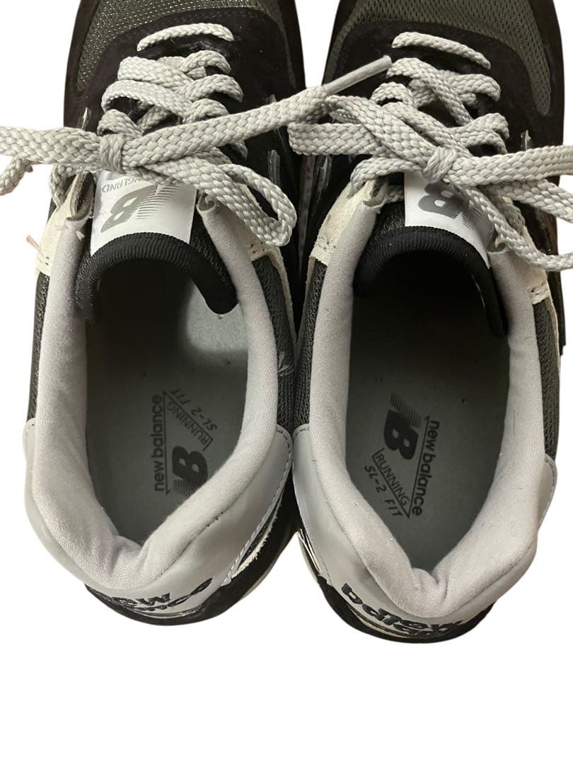 極美品UK製 New Balance ニューバランスOU576PBK BLACK