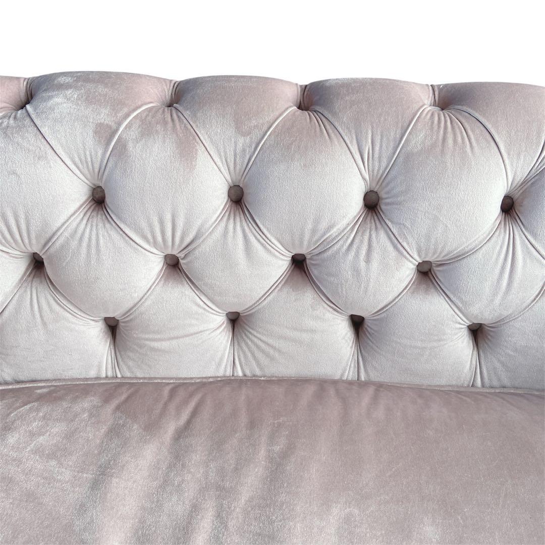 kino Classic Feve 2Pソファ ペールピンク 極美品