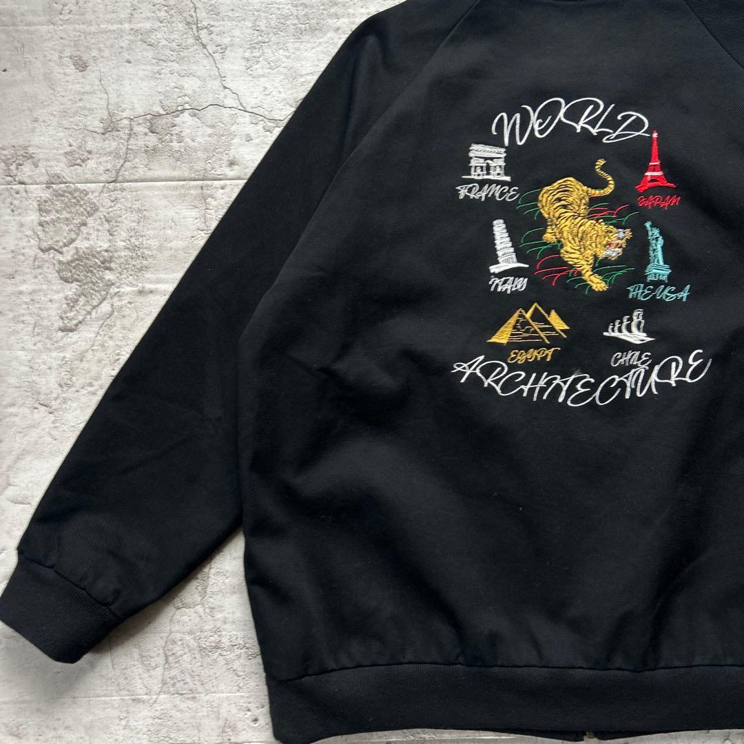 CAMBIO カンビオ　スーベニアジャケット　ブルゾン　虎　刺繍