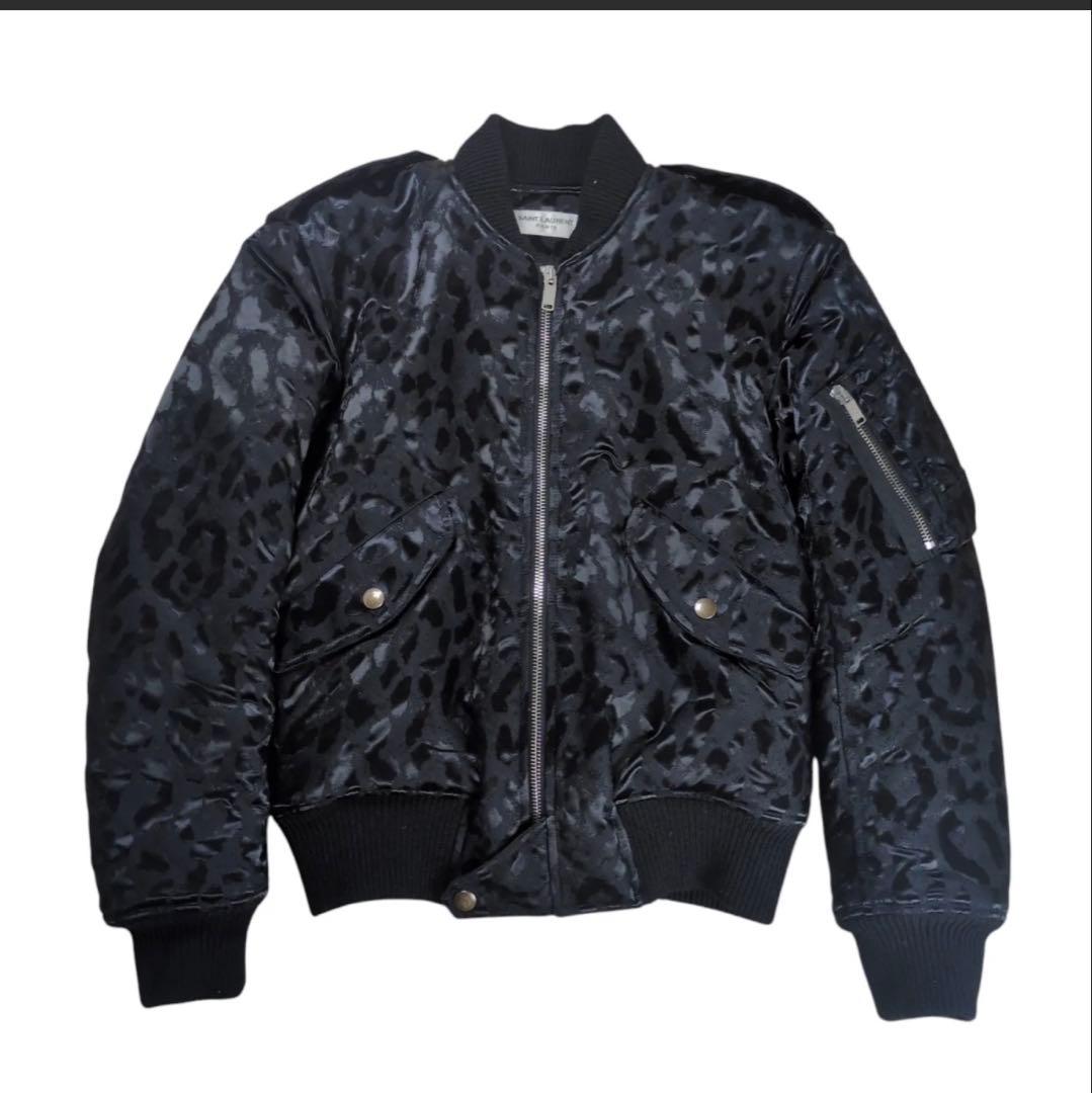 ジャケット・アウター 16aw saint laurent paris leopard jacket