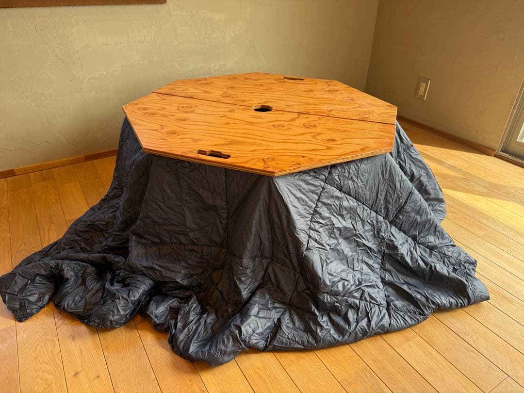 SO9 アウトドア豆炭こたつ 燃焼器・こたつ布団フルセット！①