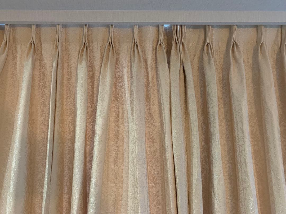 【スミノエ】ドレープカーテン　形態安定加工