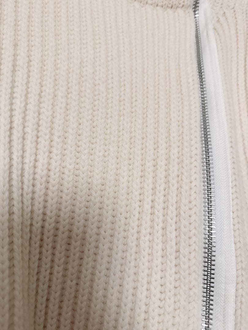 Sacai サカイ　✰極美品　クリーニング済　ニット　ドッキング　コート　ワンピ