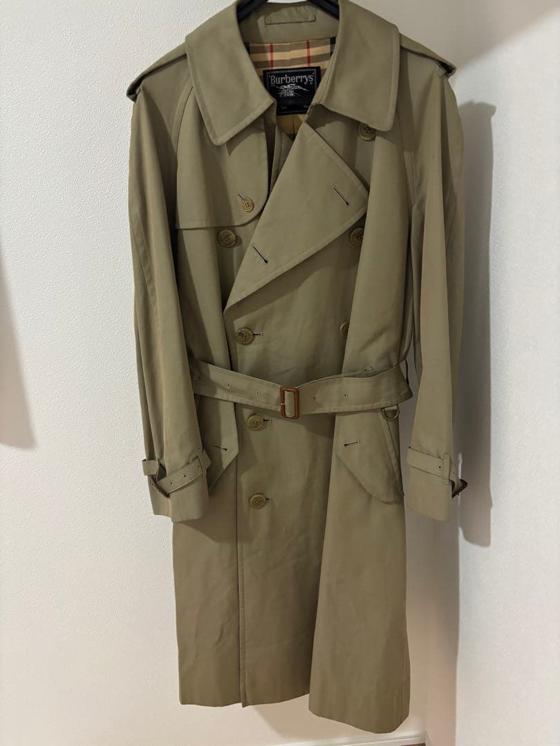 【美品】Burberrys トレンチコート ベージュ　腰紐付き