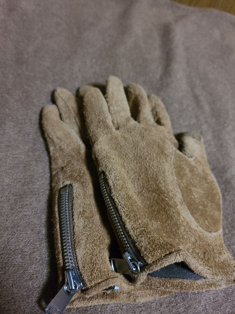 nonnative BIKER GLOVEとカットオフグローブ、セメントセット