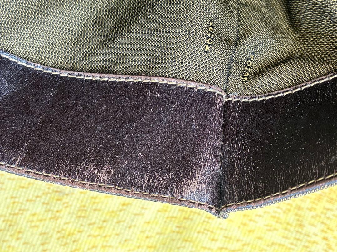 M*a様 ズッカ　トートバッグ　ロゴ　プレート　FENDI フェンディ ヴィンテ