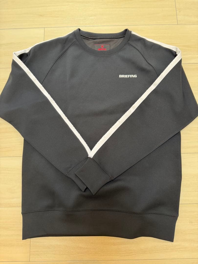 マ*コ様 BRIEFING ブラック M ・トレーナー 使用回数10回程度