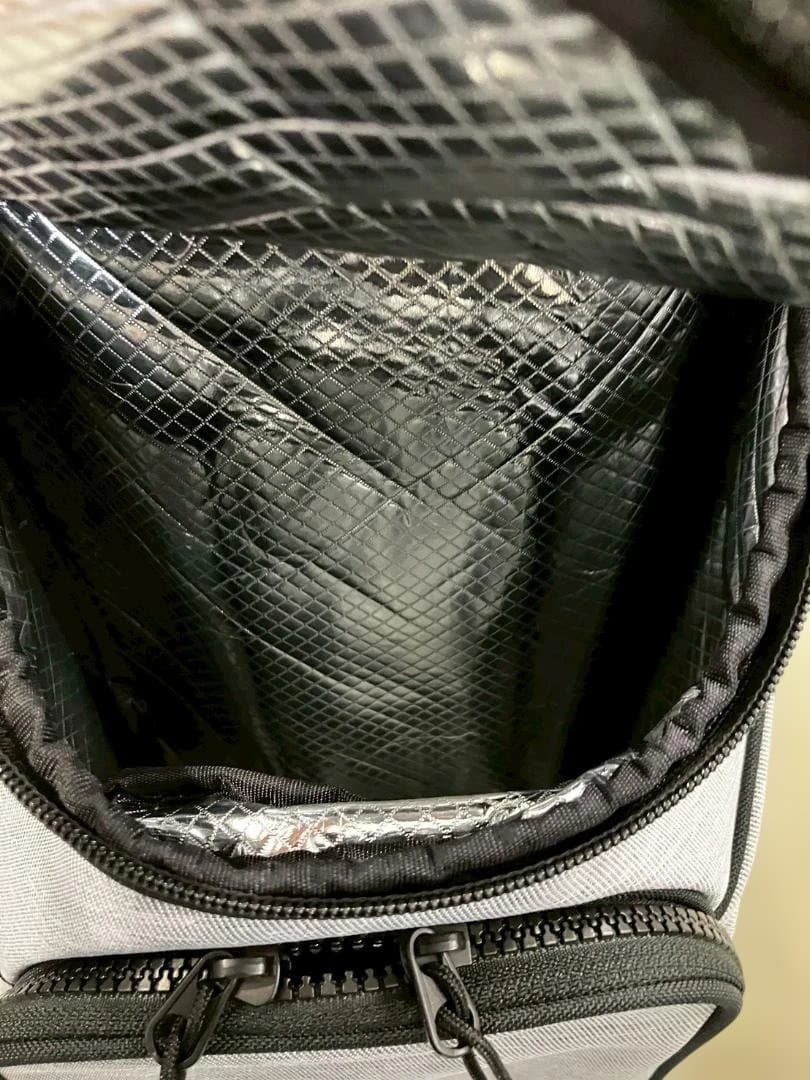 【中古美品】Mizuno BR-D 大容量 ゴルフバッグ グレー/ブラック